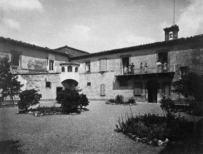 Cortile Conervatorio anni '40